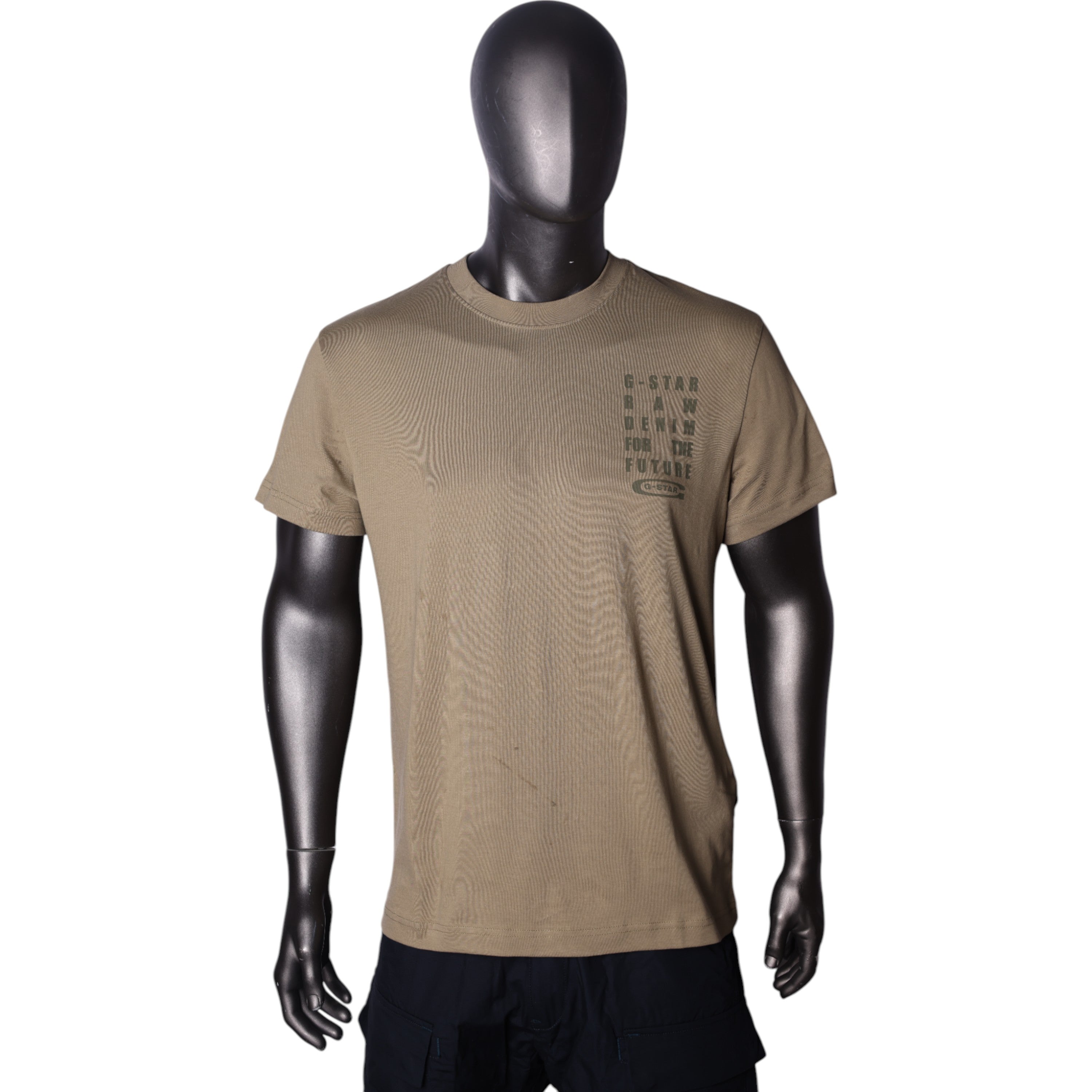G-Star T-Shirt Text Chest Ensis Green